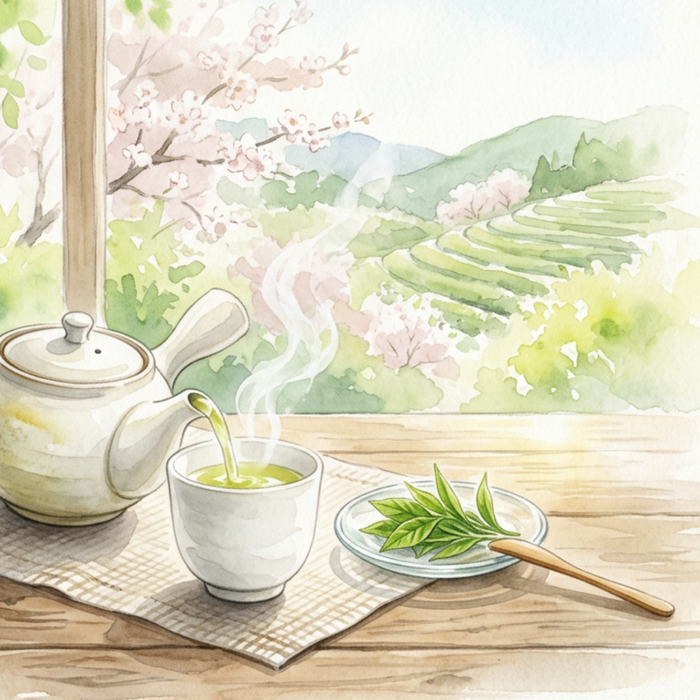 【連載12】春を味わう、日本茶の時間