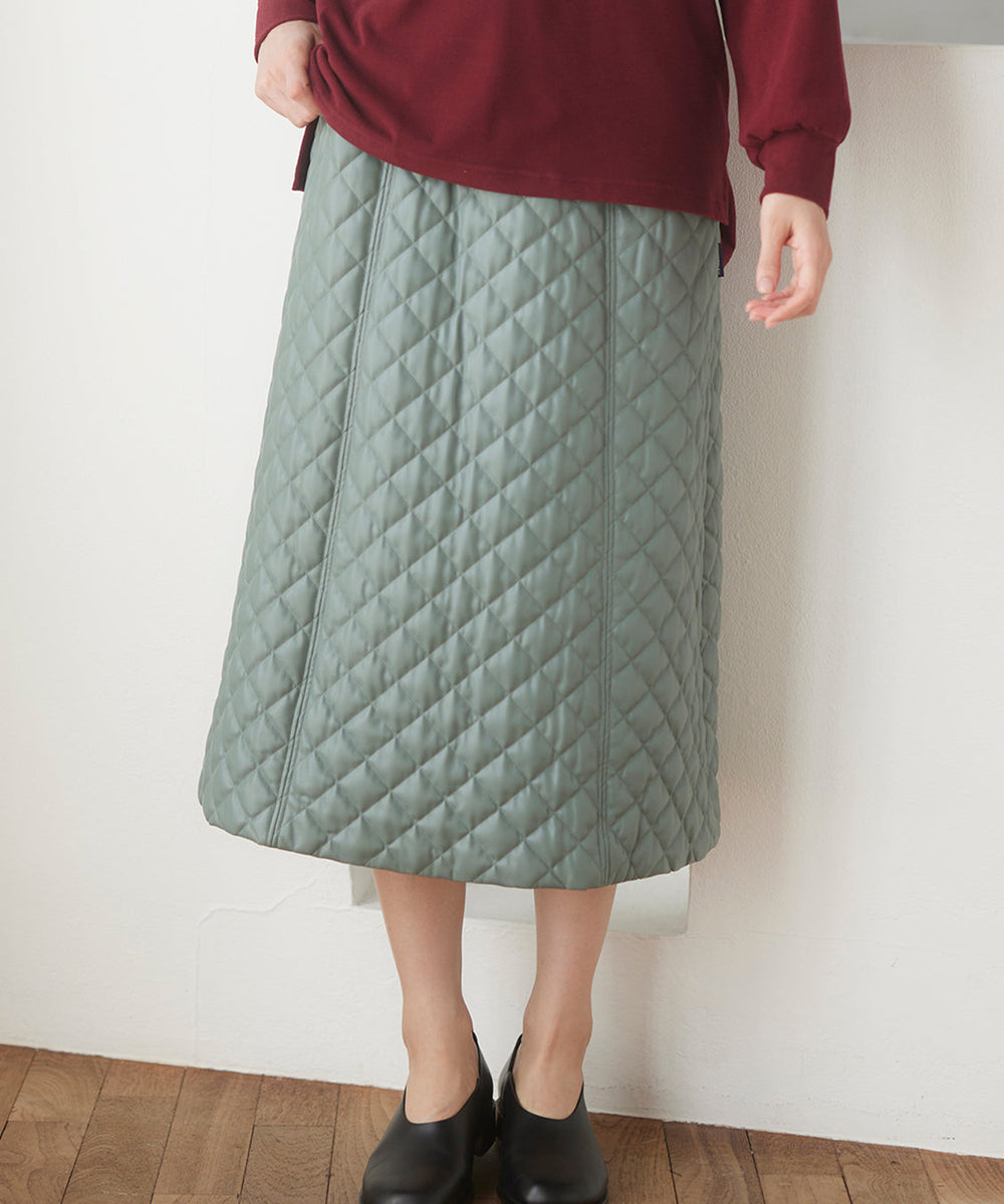 エレッセ キルティング スカート fzw-lady430-01.jpg