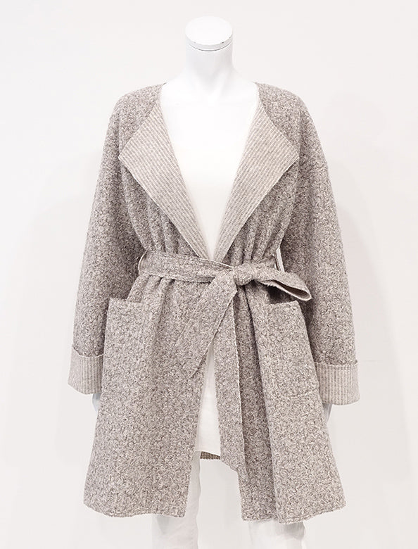 約8割引！】Loungedress別注オリジナル サイドZIPノーカラーコート  