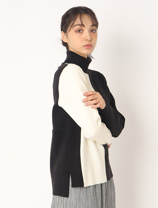 ＜PORTE＞ ウォッシャブルタートルネック