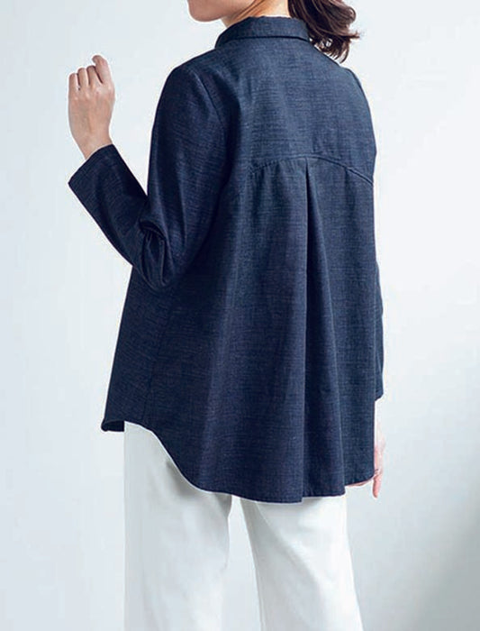 【受注】三河木綿シャツジャケット