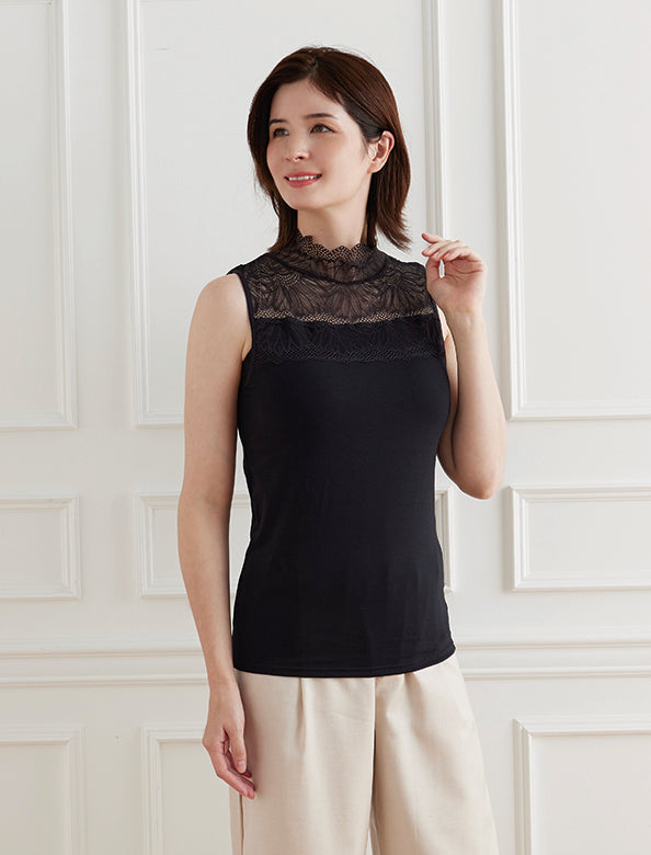 フェレナ　 ノースリーブフィットインナー 01 ファッション フェレナ ノースリーブフィットインナー