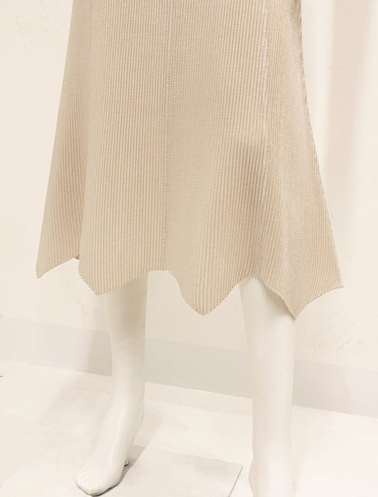 SPECCHIO＞シャトルプリーツ 変形ヘムラインスカート | Northmall  