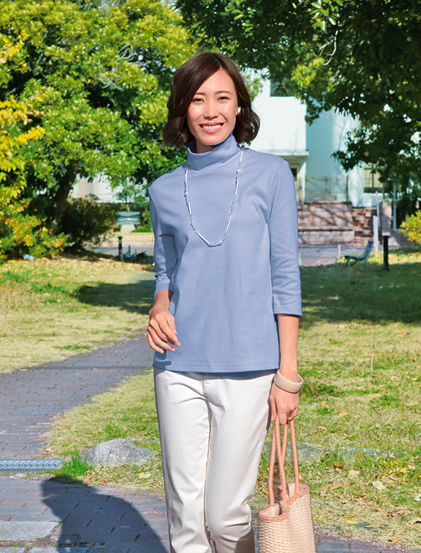 受注】まるで木陰のTシャツ＜7分袖ハイネック＞ | Northmall（ノース