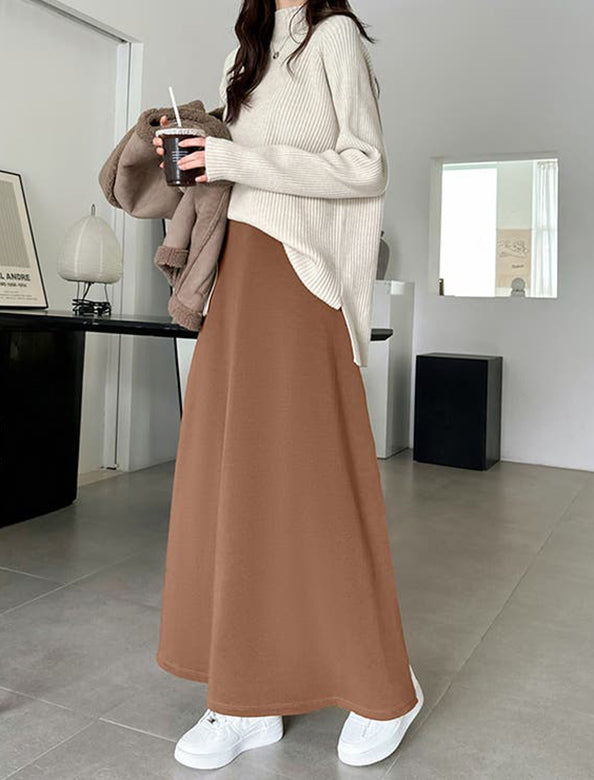裏起毛もこもこロングスカート | Northmall（ノースモール）暮らしを
