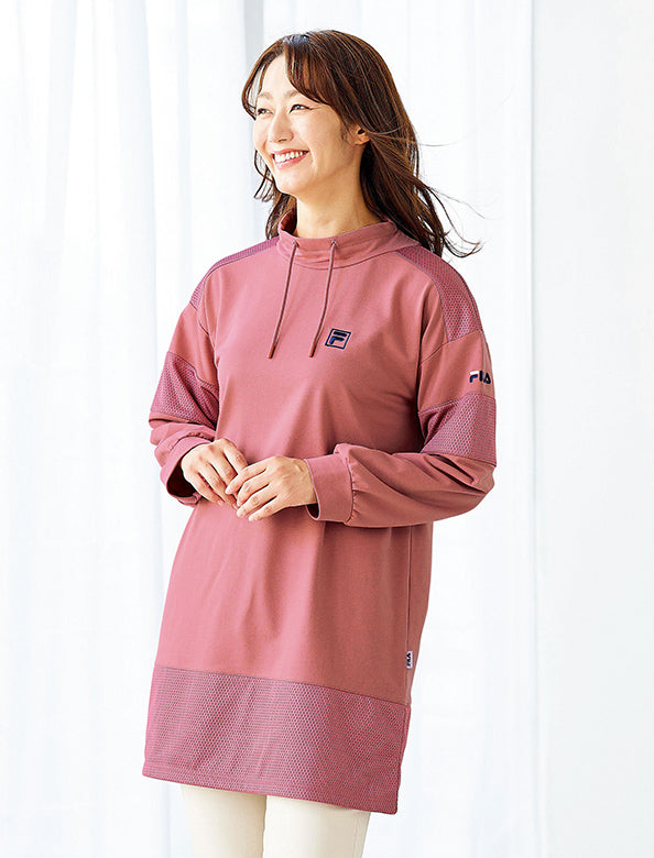 FILA＞メッシュ使いハイネックチュニック | Northmall（ノース
