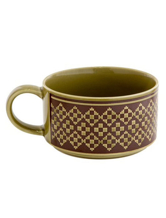 【日本製】ポルカデイジー／スープマグ　