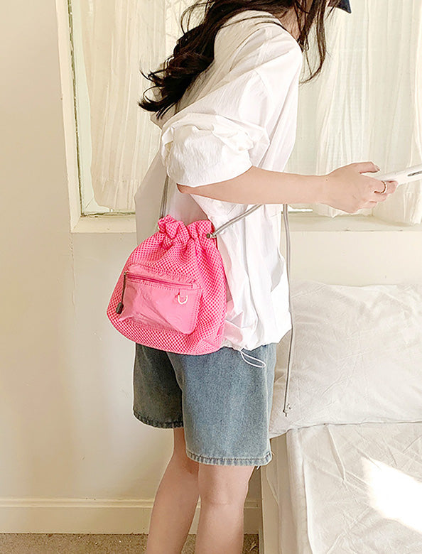 メッシュ巾着ショルダーバッグ | Northmall（ノースモール）暮らしを