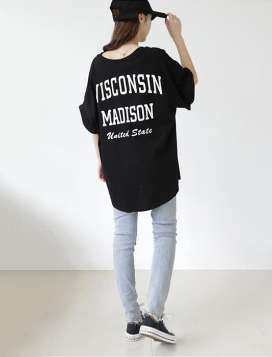 オーバーサイズロゴTシャツ