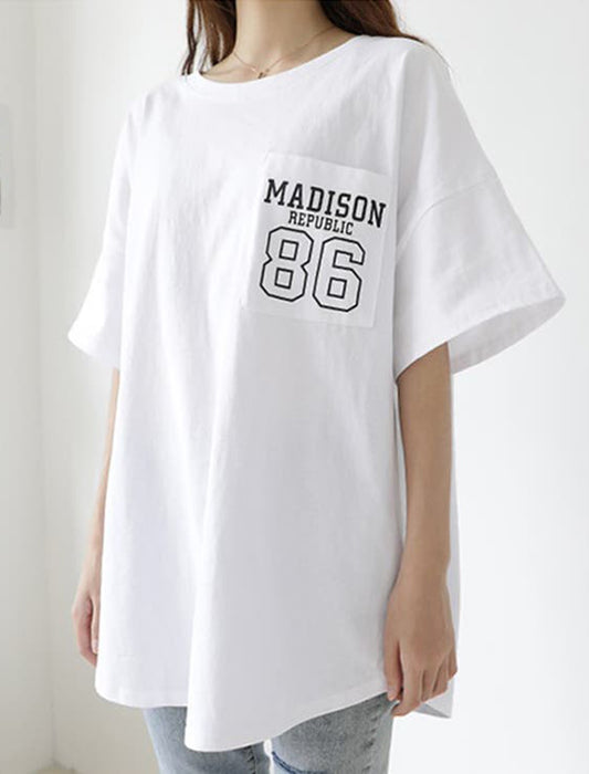 オーバーサイズロゴTシャツ