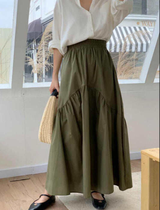 マキシ丈ロングスカート