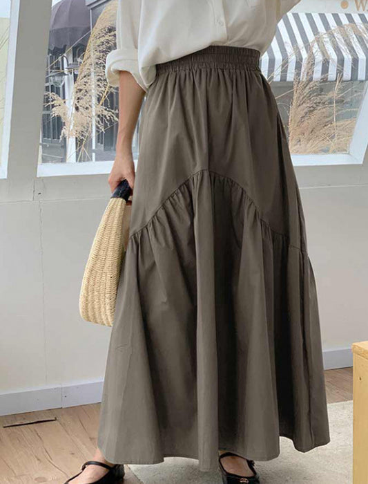 マキシ丈ロングスカート