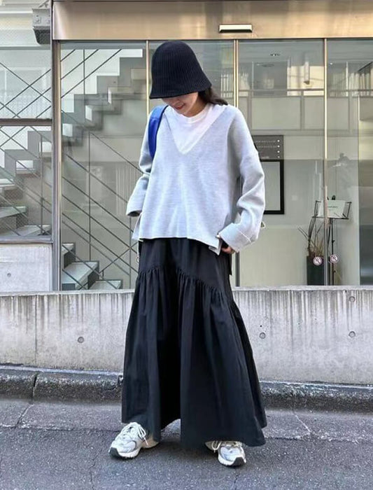 マキシ丈ロングスカート