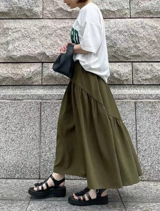 マキシ丈ロングスカート