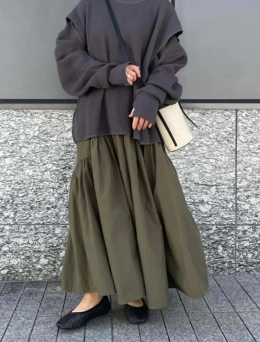 マキシ丈ロングスカート
