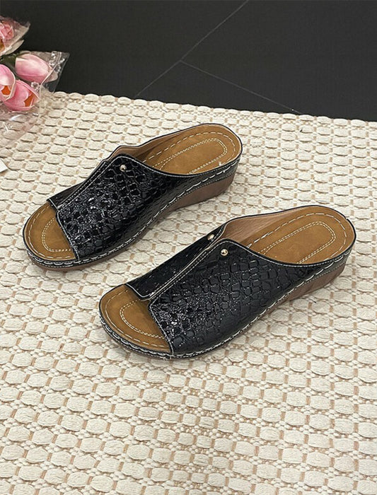 オープントゥサボサンダル