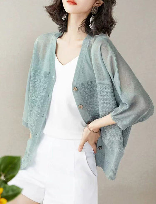 ヘビロテ必須サマーカーディガン　