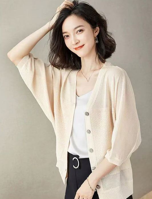 ヘビロテ必須サマーカーディガン　