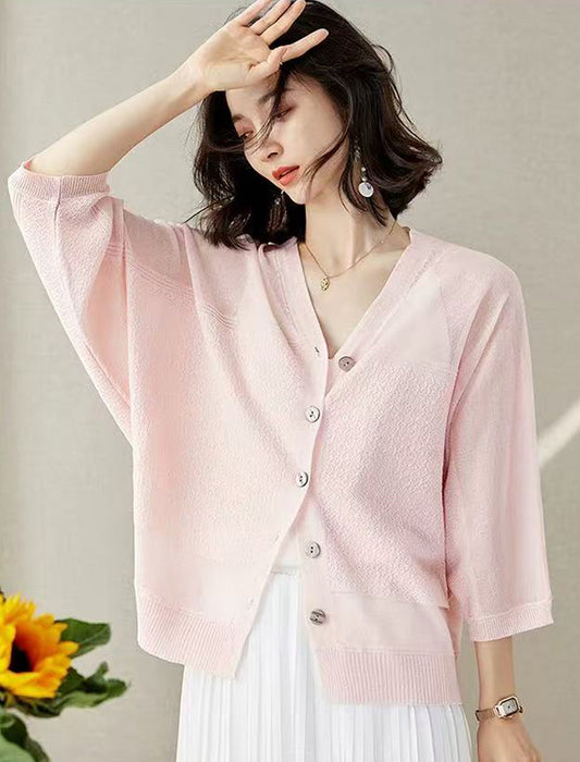 ヘビロテ必須サマーカーディガン　