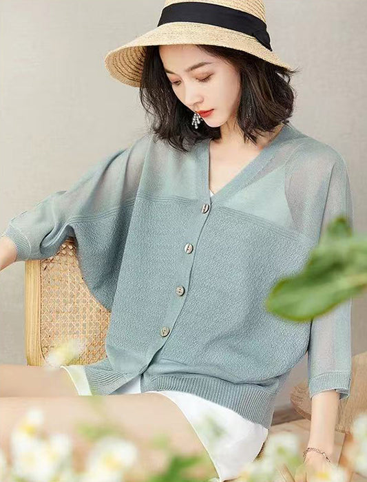 ヘビロテ必須サマーカーディガン　