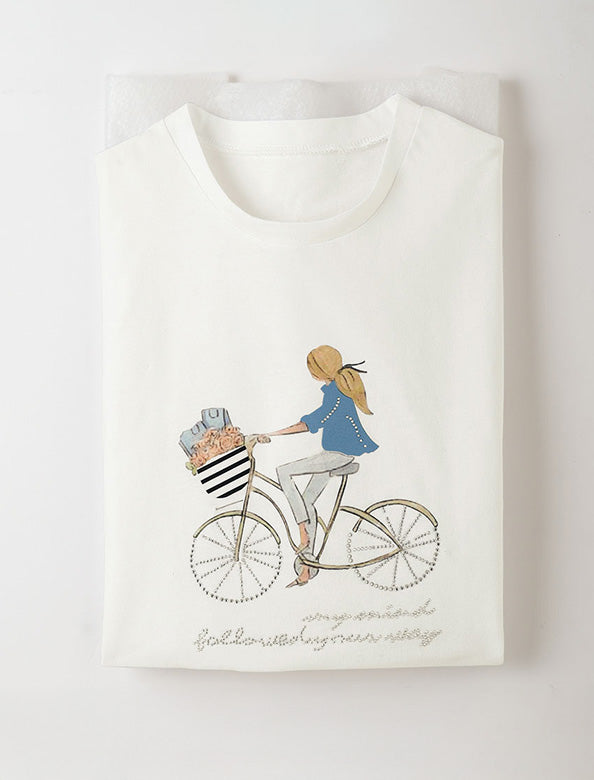 受注】イラストプリントTシャツ2色組 | Northmall（ノースモール
