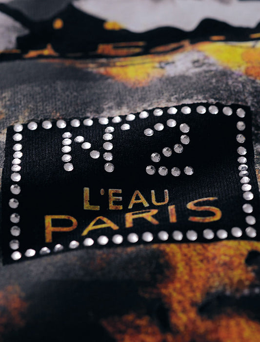 【受注】イラストプリントTシャツ2色組