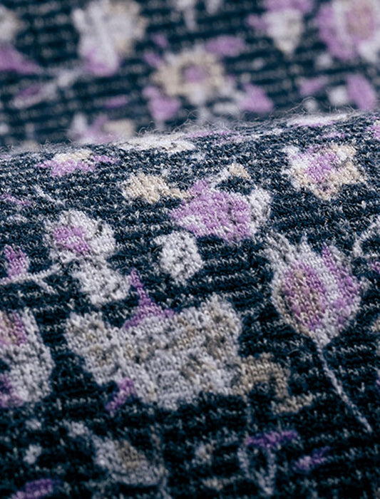 【受注】小花柄エレガンスカットソーアンサンブル