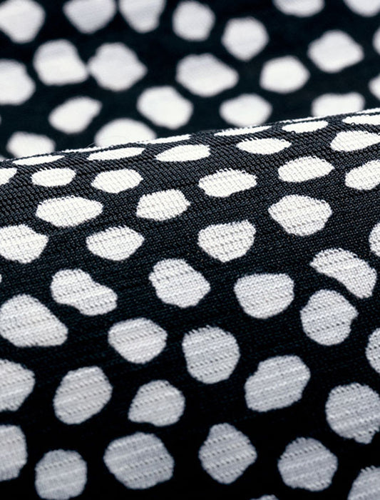 【受注】ピンタック七分袖配色プリントチュニック