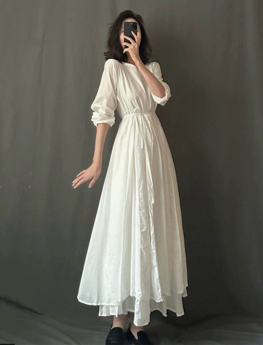 フレアワンピース