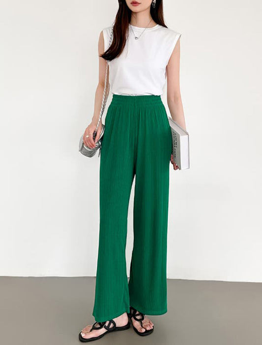 さらてろワイドパンツ　