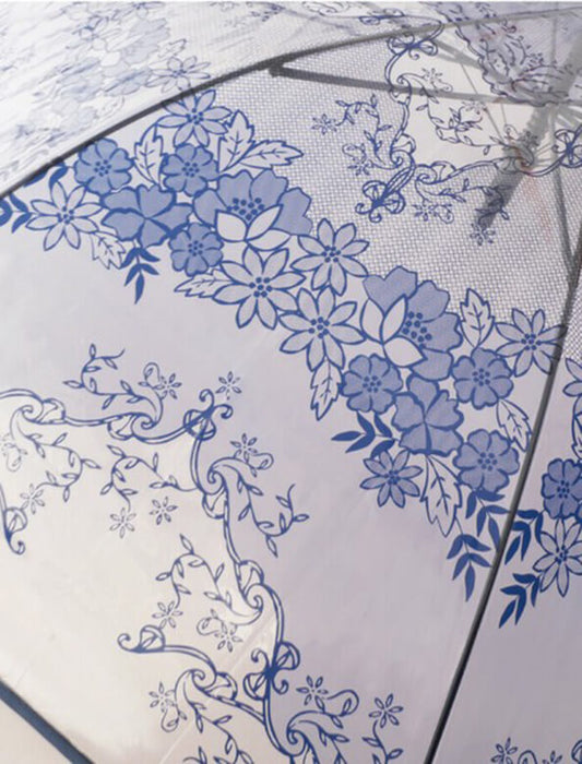 おしゃれなレース柄ビニール傘