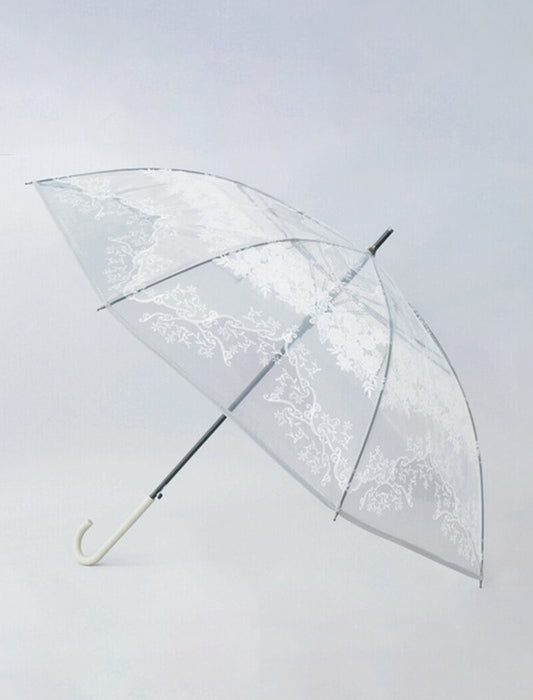 おしゃれなレース柄ビニール傘