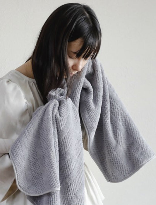 ふわふわ吸水バスタオル