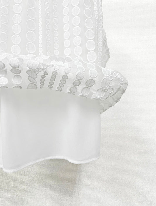 レースシアーキレイ目トップス