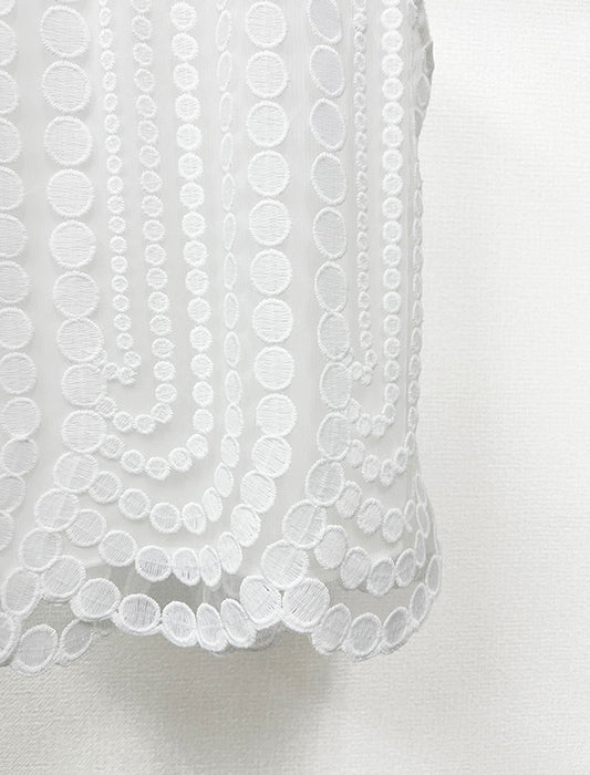 レースシアーキレイ目トップス