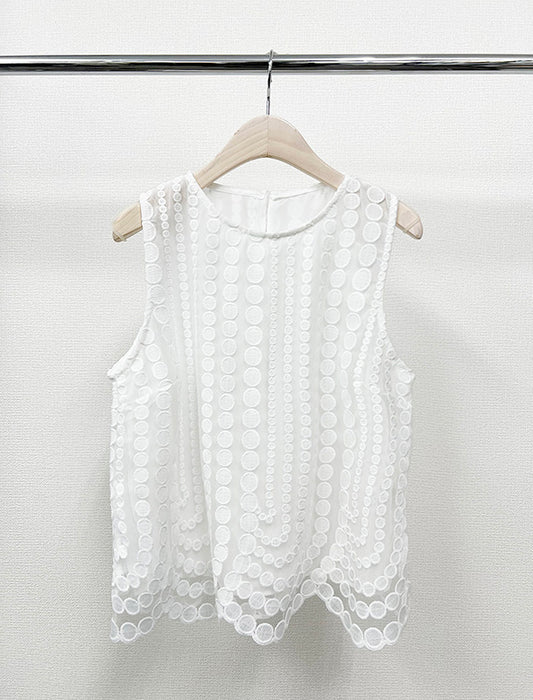 レースシアーキレイ目トップス