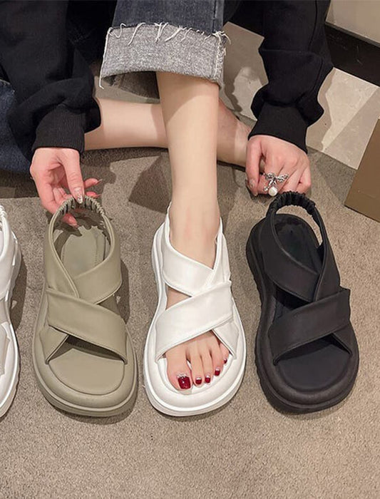 クロスベルトサンダル