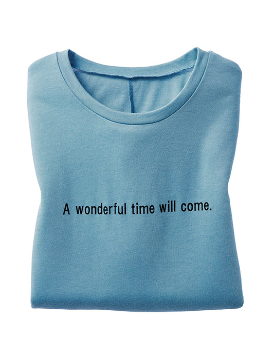 大人の程ゆるシルエットロゴTシャツ