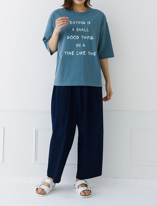 ゆったりプリントTシャツ