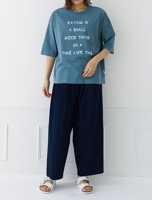 ゆったりプリントTシャツ