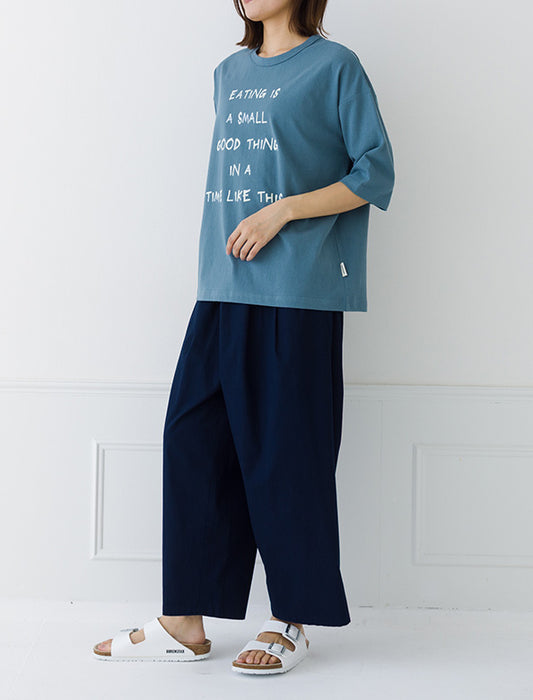 ゆったりプリントTシャツ