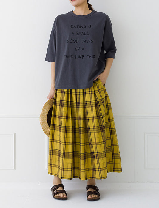 ゆったりプリントTシャツ