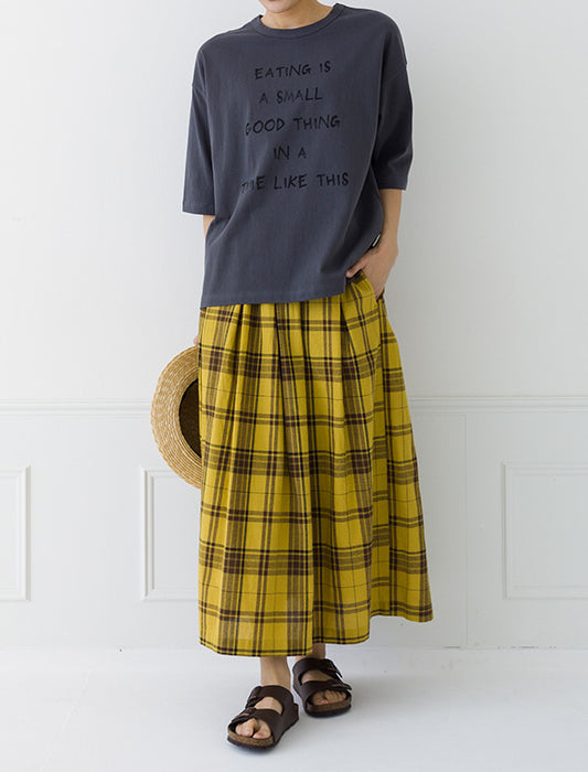 ゆったりプリントTシャツ