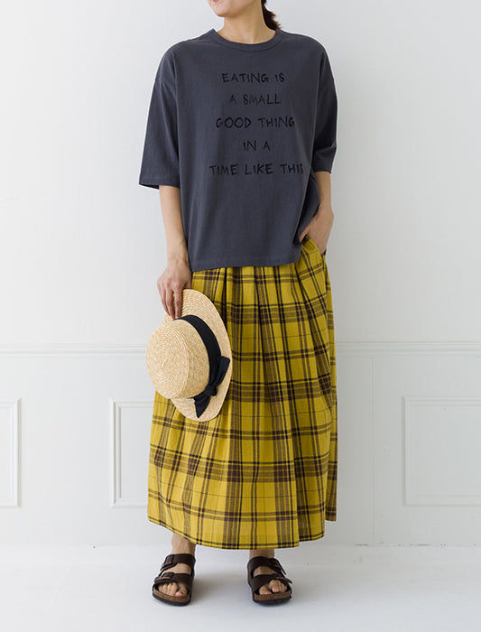 ゆったりプリントTシャツ