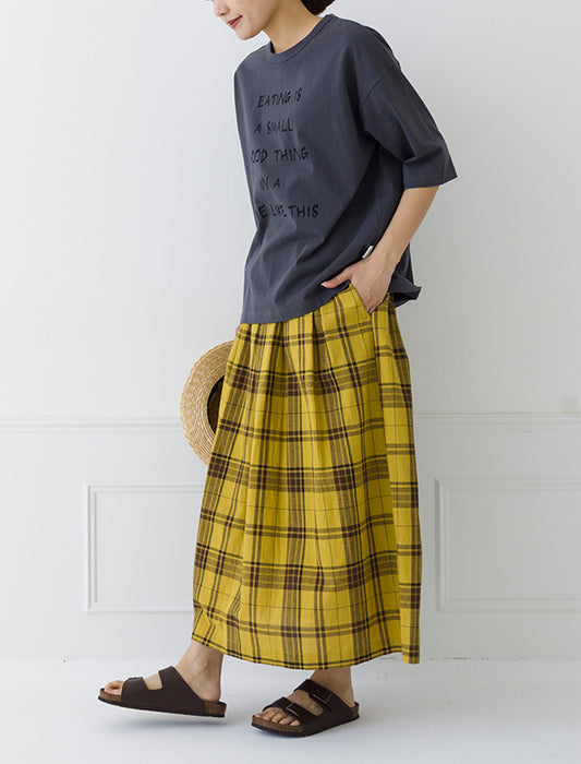 ゆったりプリントTシャツ