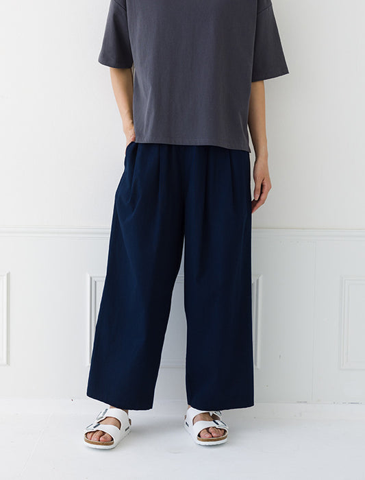リラックスストレートパンツ
