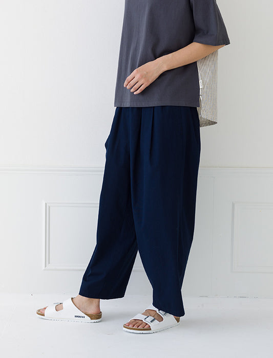 リラックスストレートパンツ