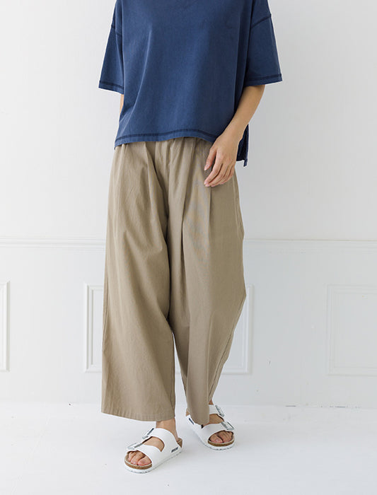 リラックスストレートパンツ