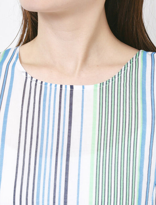 綿ボイル２ＷＡＹエアリーフレアワンピース