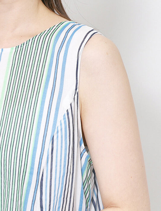 綿ボイル２ＷＡＹエアリーフレアワンピース